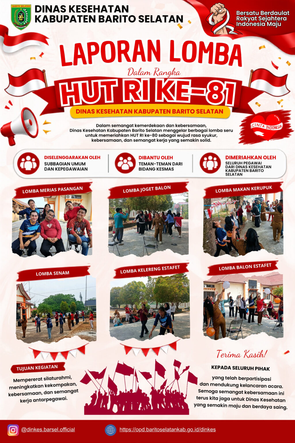 POSTER LAPORAN LOMBA
