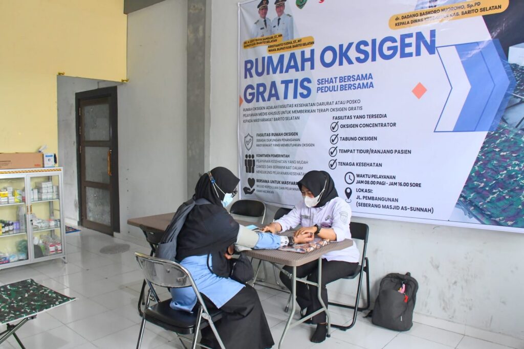 LAPORAN PELAYANAN KESEHATAN DI RUMAH OKSIGEN