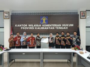 Harmonisasi Rancangan Peraturan Daerah Kabupaten Barito Selatan Tentang Penyandang Disabilitas ke Kementerian Hukum RI Kanwil Kalimantan Tengah
