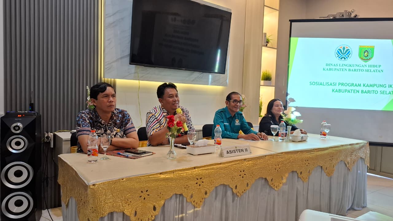 PENINGKATAN SDM PROGRAM KAMPUNG IKLIM KABUPATEN BARITO SELATAN