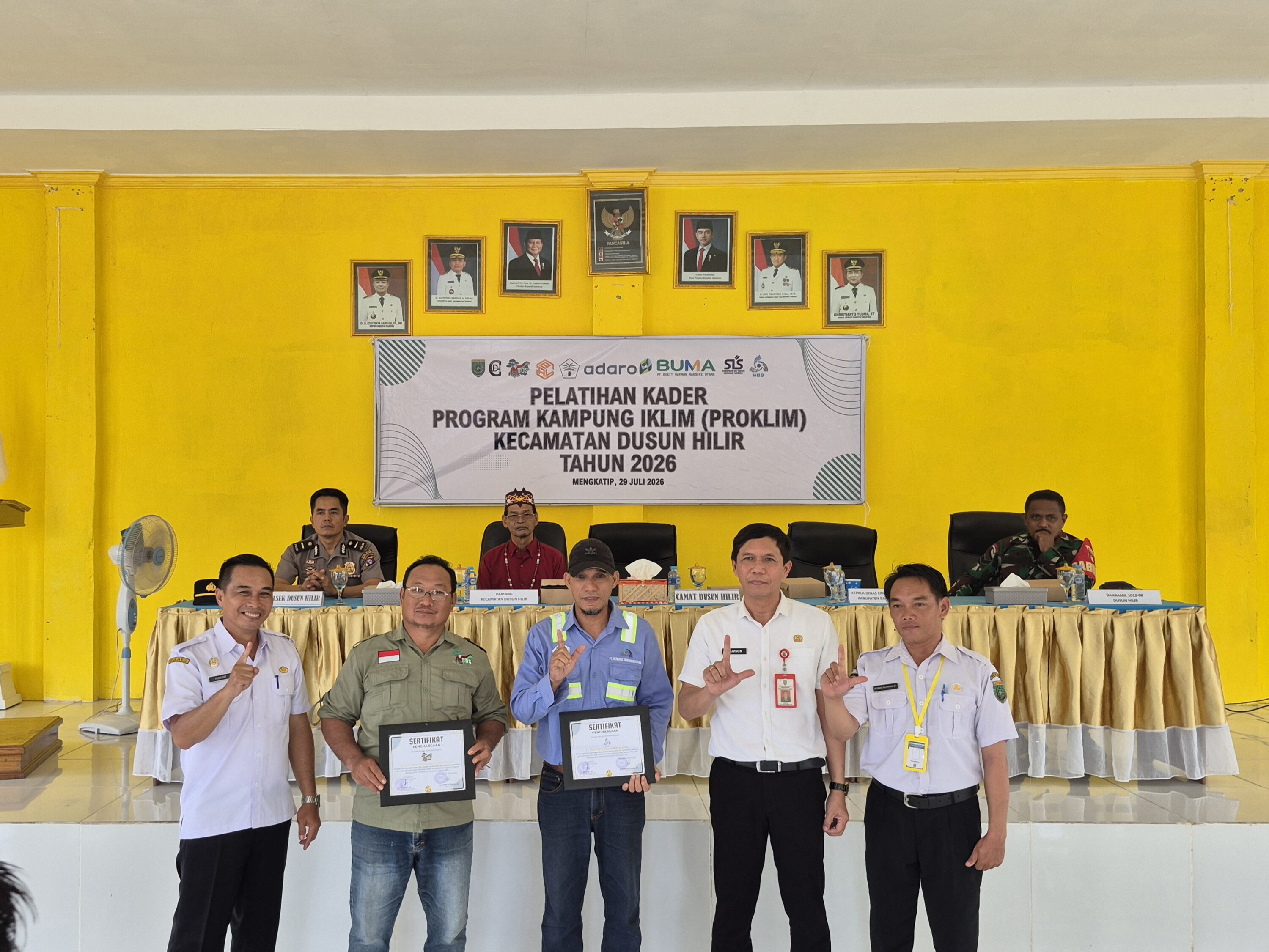 SOSIALISASI PENGELOLAAN LINGKUNGAN HIDUP DI KECAMATAN DUSUN HILIR TINGKATKAN KESADARAN MASYARAKAT MENJAGA KELESTARIAN LINGKUNGAN