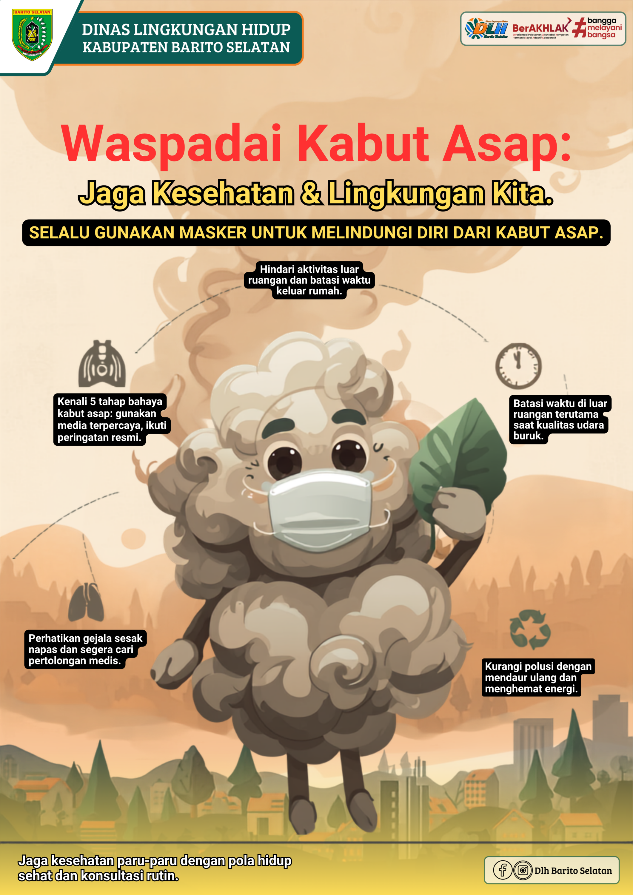 Waspada Kabut Asap, Kenali Status ISPU dan Jaga Kualitas Udara