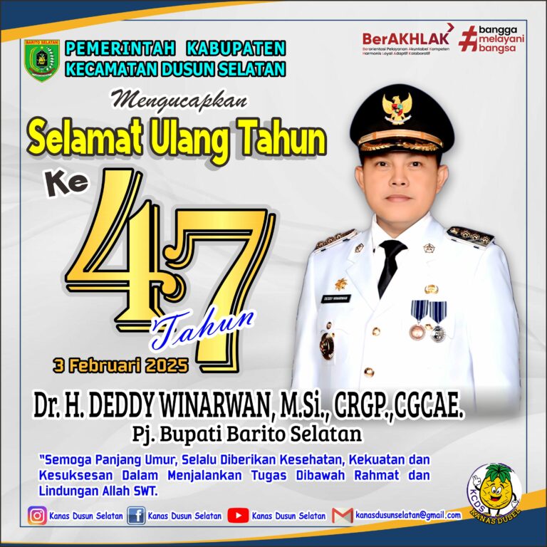Ultah Bupati Kec Dusel