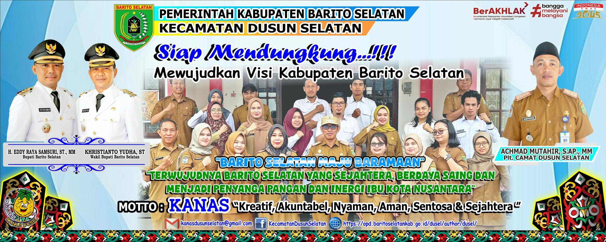 SELAMAT DATANG DI WEBSITE KECAMATAN DUSUN SELATAN