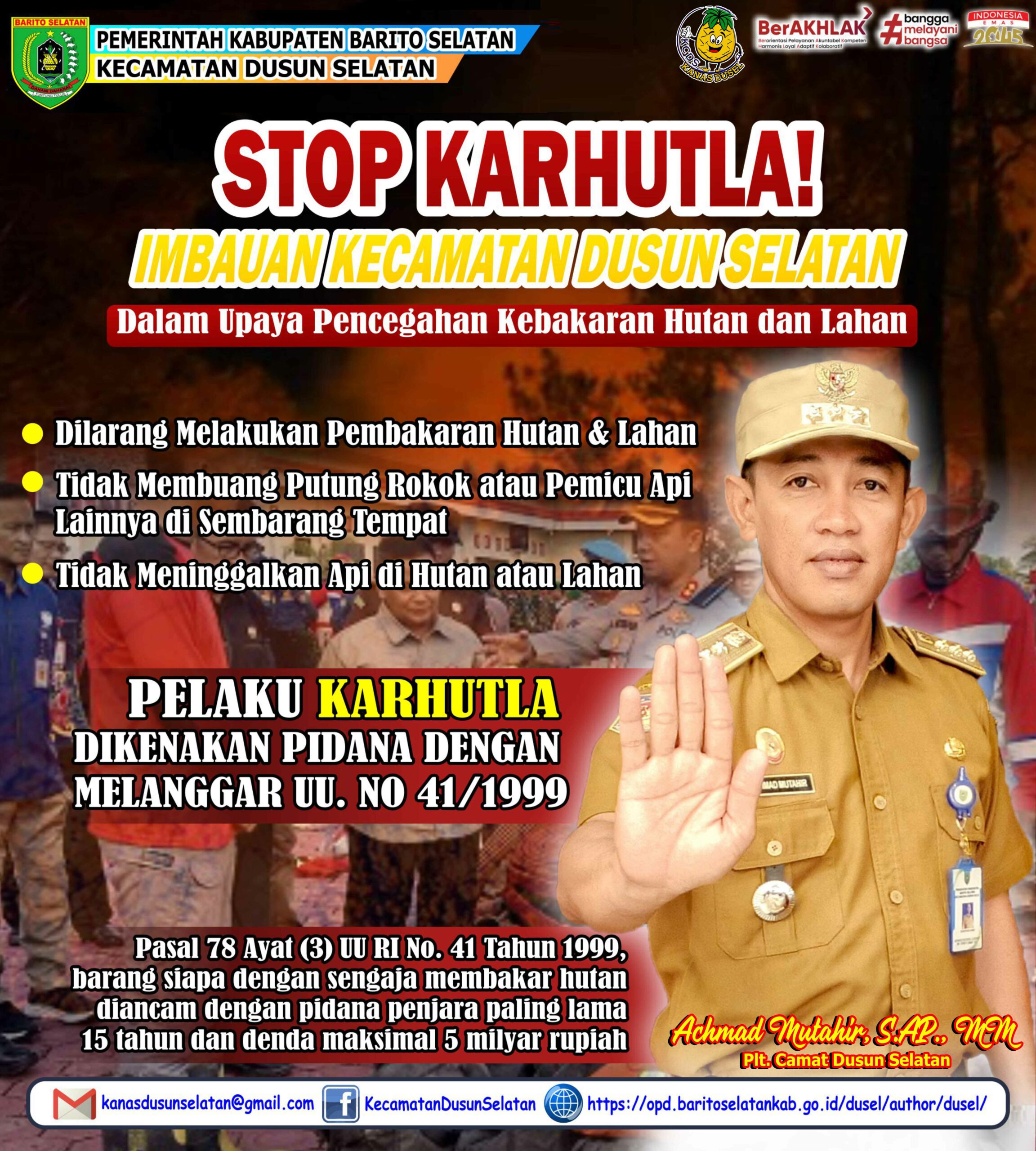 Karhutla Camat