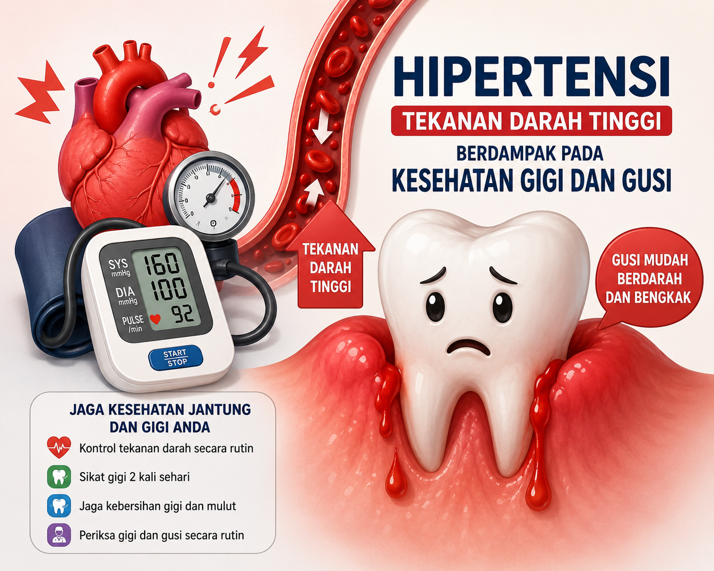 Hipertensi dan Kesehatan Gigi: Apa Hubungannya?
