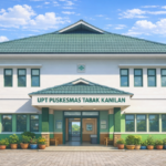Ilustrasi Bangunan Puskesmas Tabak Kanilan
